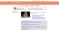 Desktop Screenshot of evcilkopekler.com